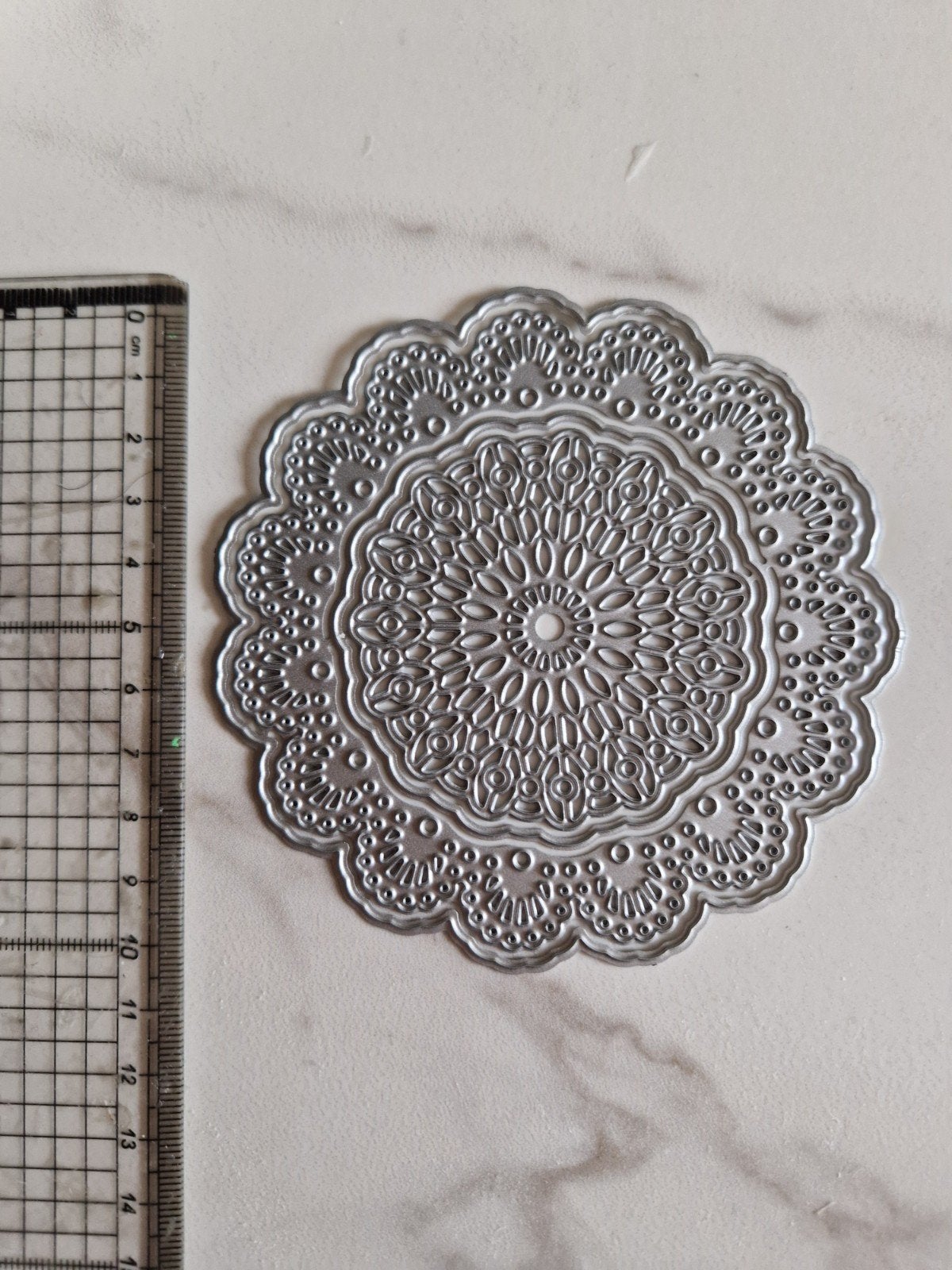 Metalen snijmal - Mandala / Doily - Scrapbooking, Ophalen of Verzenden, Nieuw