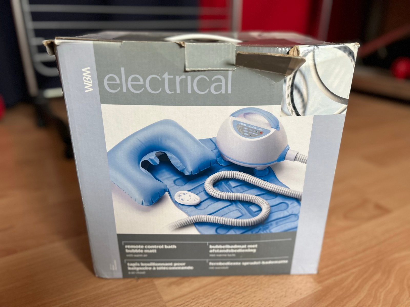 WBM Electrical Bubbelbadmat met Afstandsbediening, Ophalen of Verzenden, Zo goed als nieuw, Overige typen