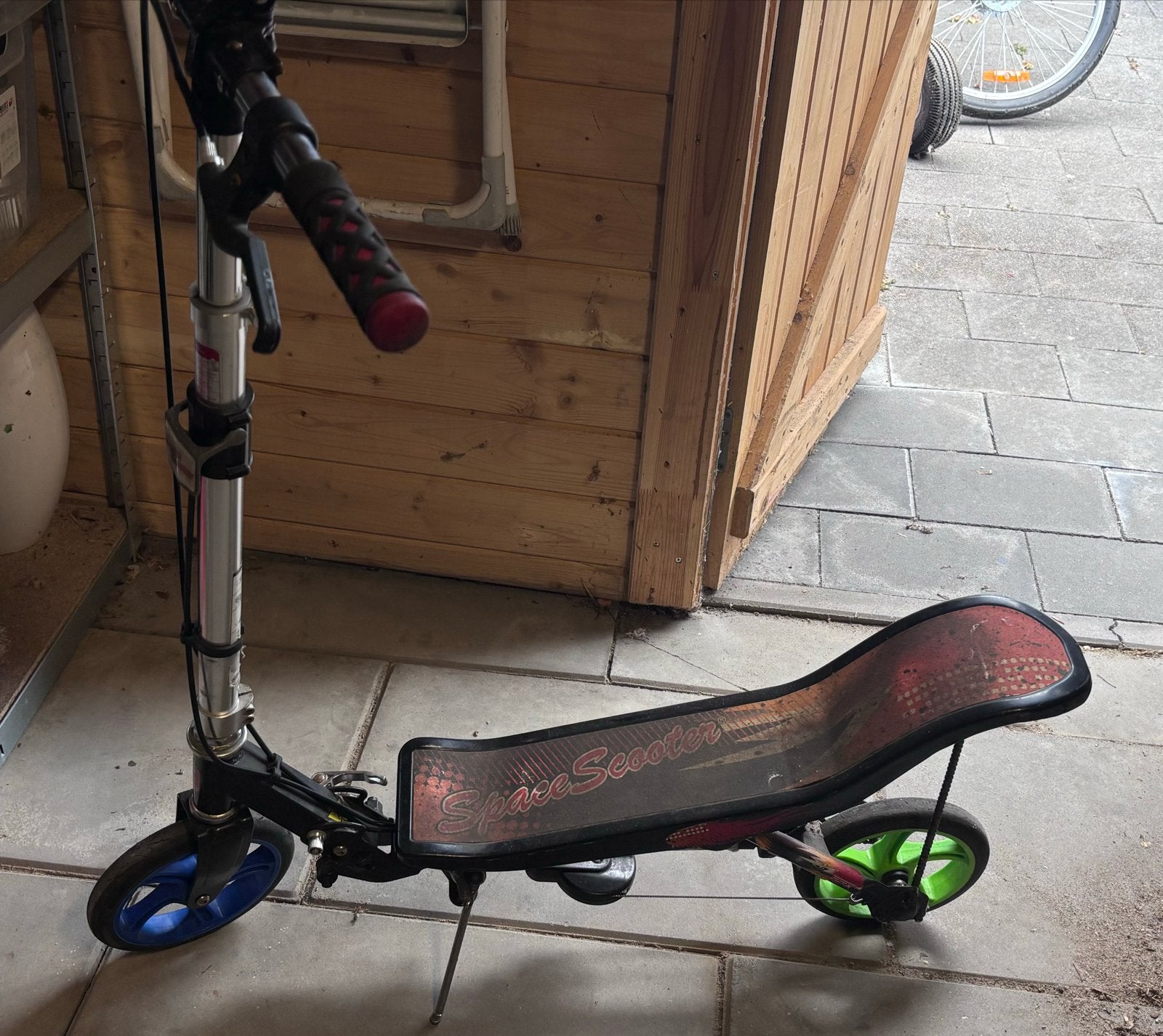 Space Scooter - Gebruikte step met uniek veersysteem, Ophalen, Gebruikt, Gewone step