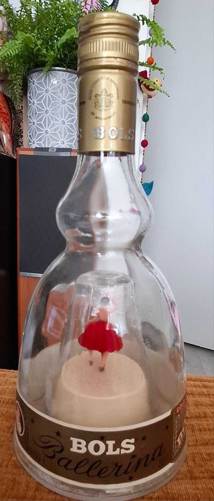 bols fles met ballerina, Antiek en Kunst, Ophalen of Verzenden