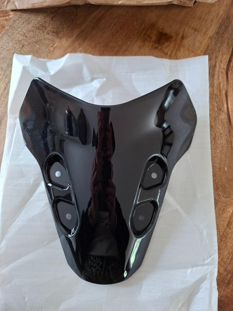 Yamaha windscreen MT-07 zwart transparant, Ophalen of Verzenden, Nieuw
