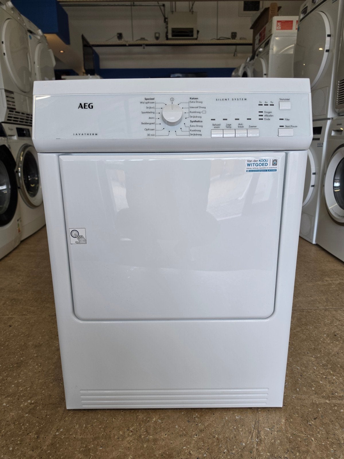 AEG Silence afvoerdroger | 7 kilo | Garantie & Gratis thuis✅, AEG, Jirnsum, 6 tot 8 kg, Luchtafvoer