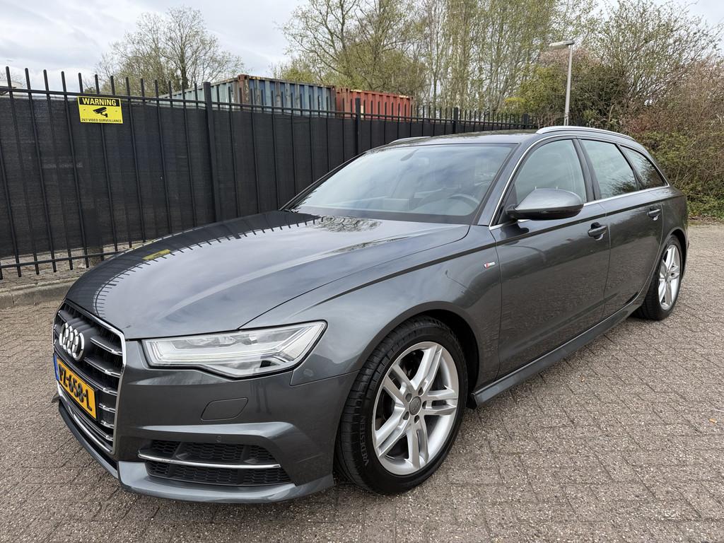 Audi A6 Avant 1.8 TFSI ultra S line Edition Sportleer/Navi/L, Leder en Stof, Automatische klimaatregeling, Origineel Nederlands