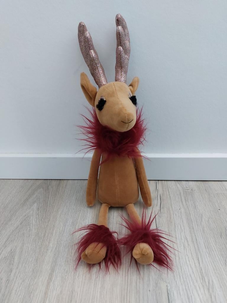 Knuffel jellycat swellegant felicity rendier reindeer L1829, Kinderen en Baby's, Speelgoed | Knuffels en Pluche, Ophalen of Verzenden