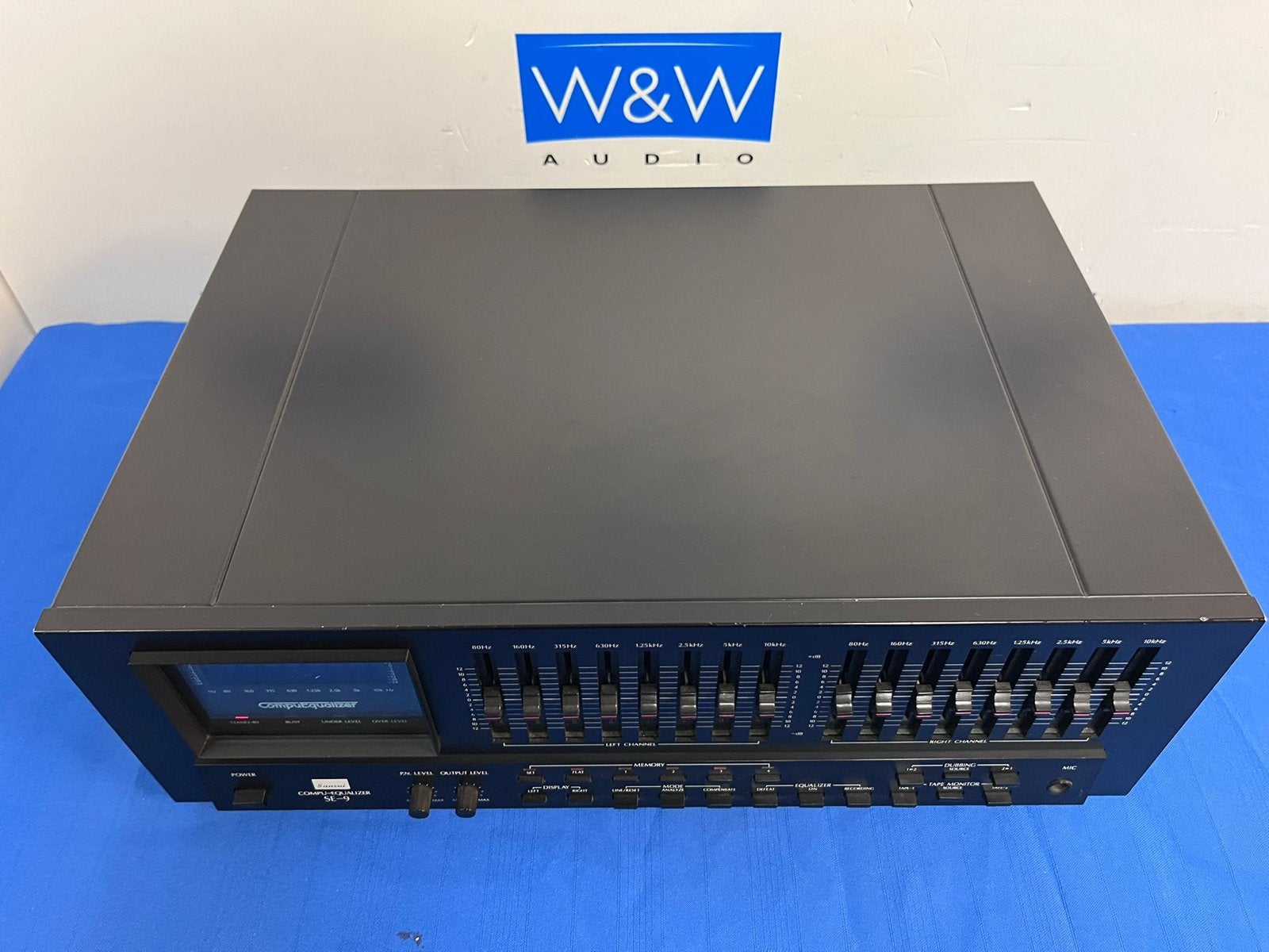 Sansui SE-9 Grafische Equalizer met Spectrum Analyzer, Overige merken, Gebruikt, ., Ophalen of Verzenden