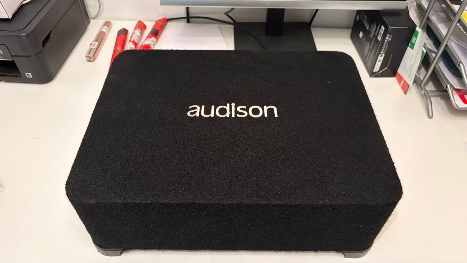 Audison APBX 10 AS2 actieve subwoofer, Ophalen, Zo goed als nieuw