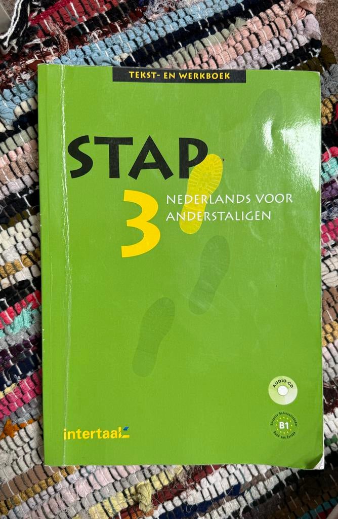 Stap 3 Nederlands voor Anderstaligen Tekst- en Werkboek, Ophalen of Verzenden, Alpha, Zo goed als nieuw, Overige niveaus