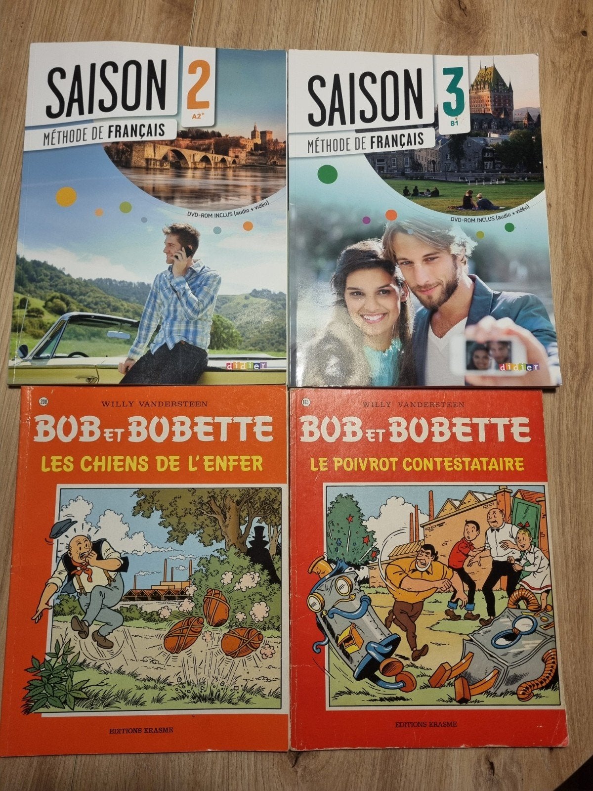 Franse lesboeken Saison 2 & 3 (Didier) plus Suske en Wiske, Ophalen, Gelezen, Editions Didier, Non-fictie