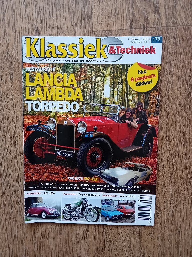 Klassiek & Techniek nr. 179 - Februari 2013, Ophalen of Verzenden, Zo goed als nieuw, Algemeen