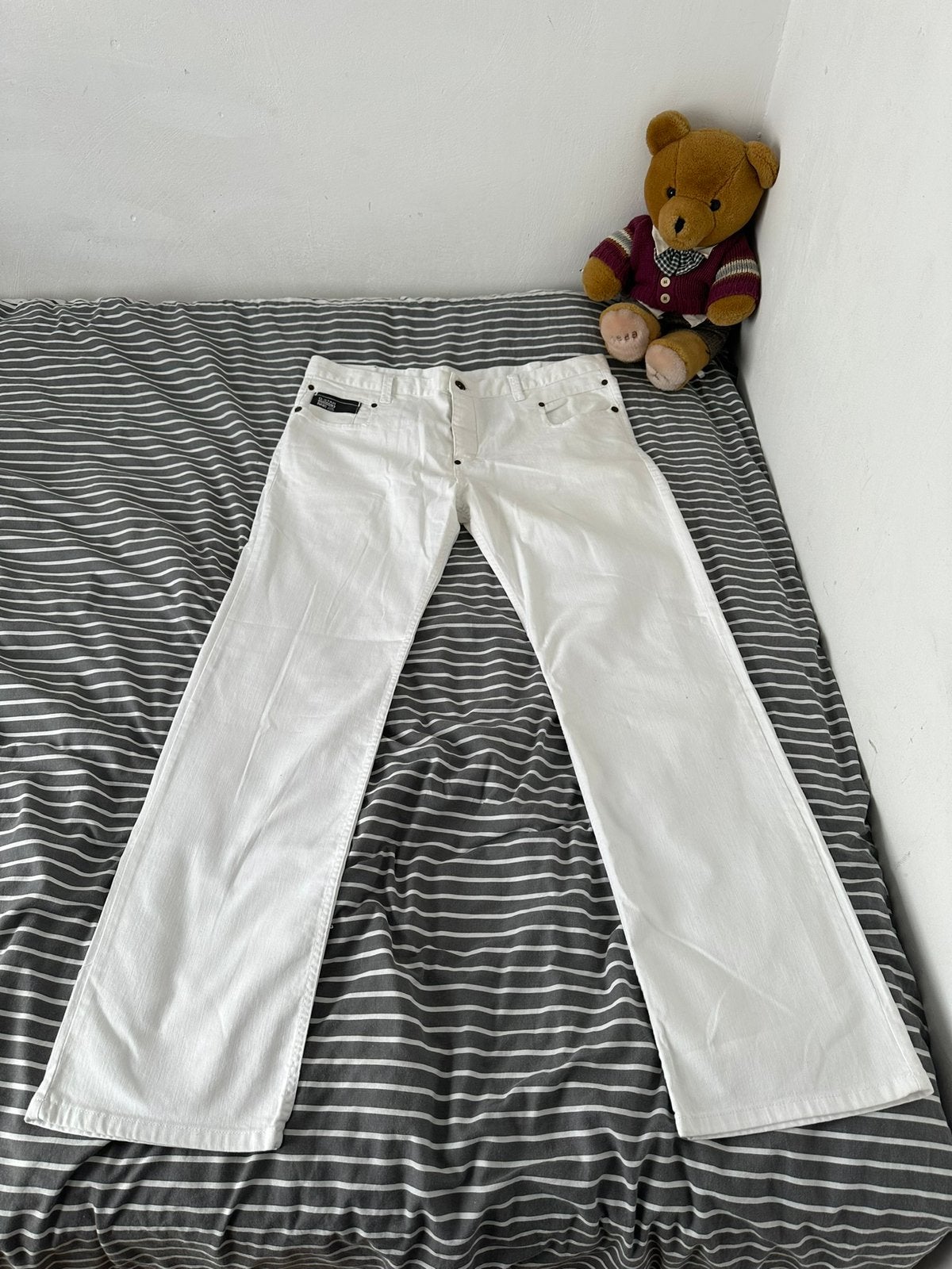 Mooie witte G-Star RAW 3301 jeans, Kleding | Heren, Spijkerbroeken en Jeans, G-Star Raw, Wit, Ophalen of Verzenden, Zo goed als nieuw