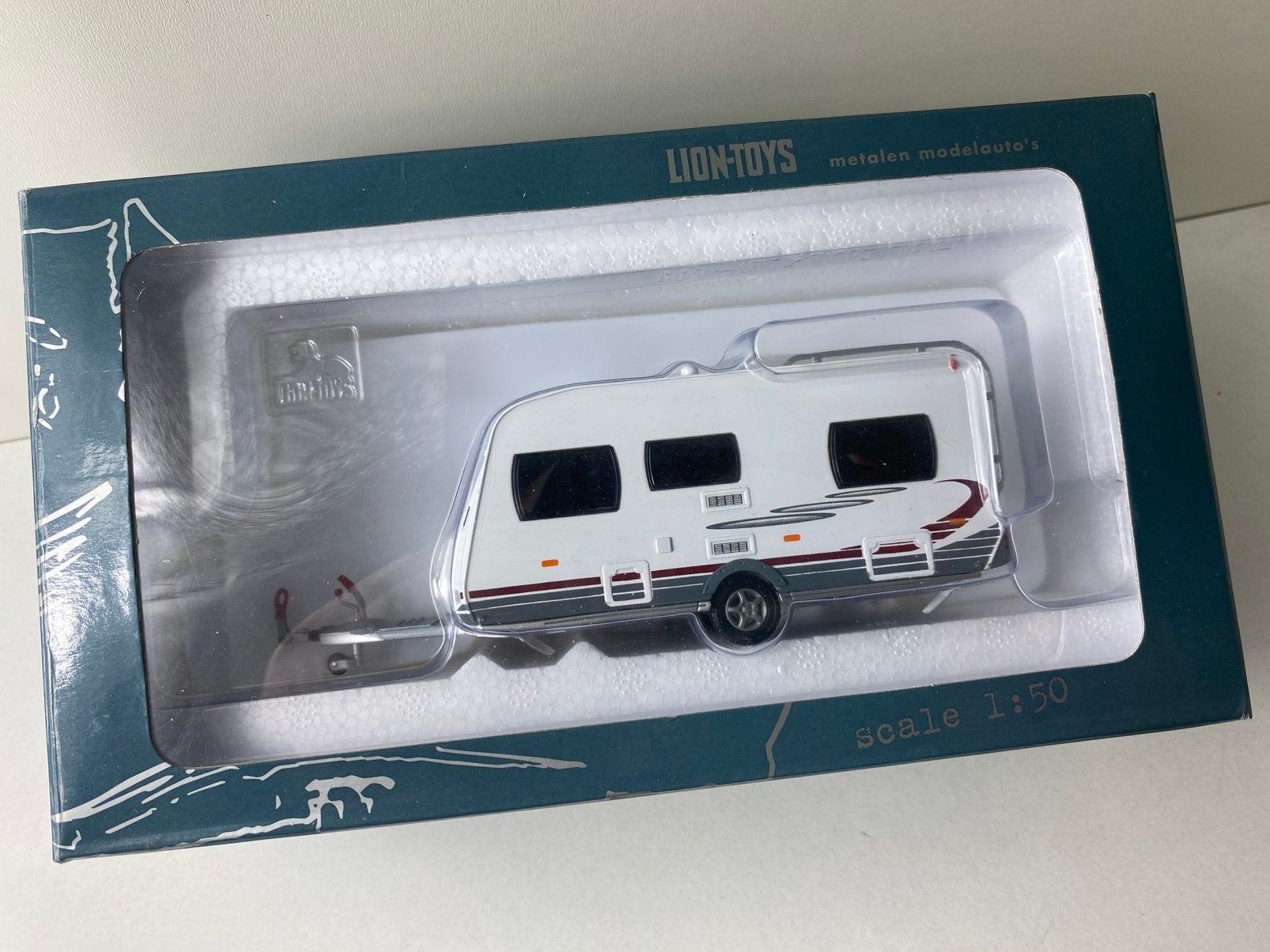 1:43 HOME CAR  CARAVAN-in OVP, Hobby en Vrije tijd, Modelauto's | 1:43, Ophalen of Verzenden, Nieuw, Overige typen, Overige merken