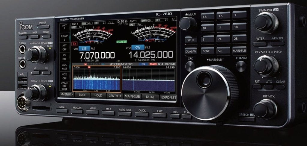 Icom IC-7610 HF/6 all mode Transceiver , 6 mnd gar, Ophalen of Verzenden, Gebruikt, Zender en Ontvanger