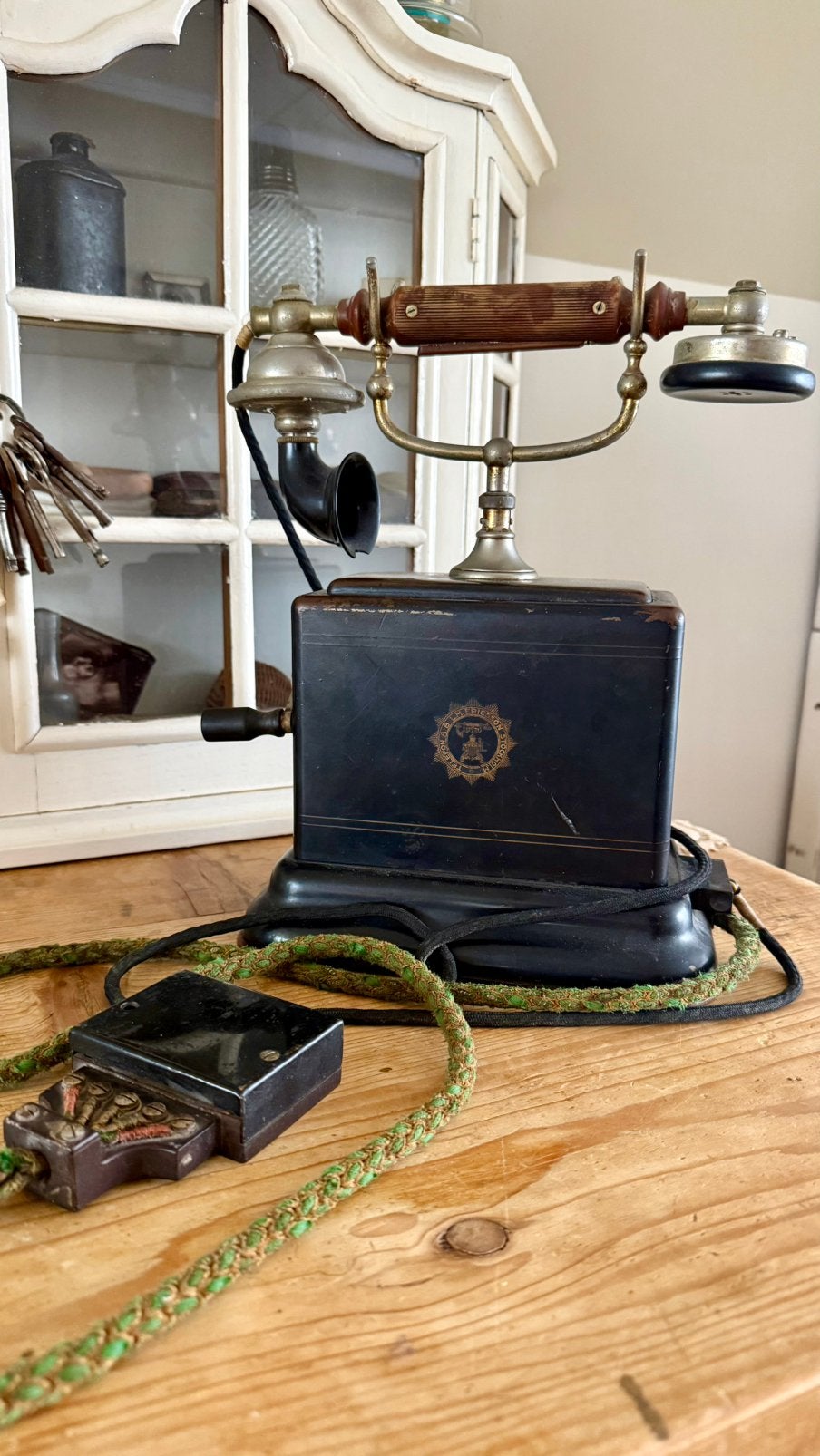 Antieke Deense Telefoon (Fyns Kommunale Telefonselskab), Antiek en Kunst, Ophalen