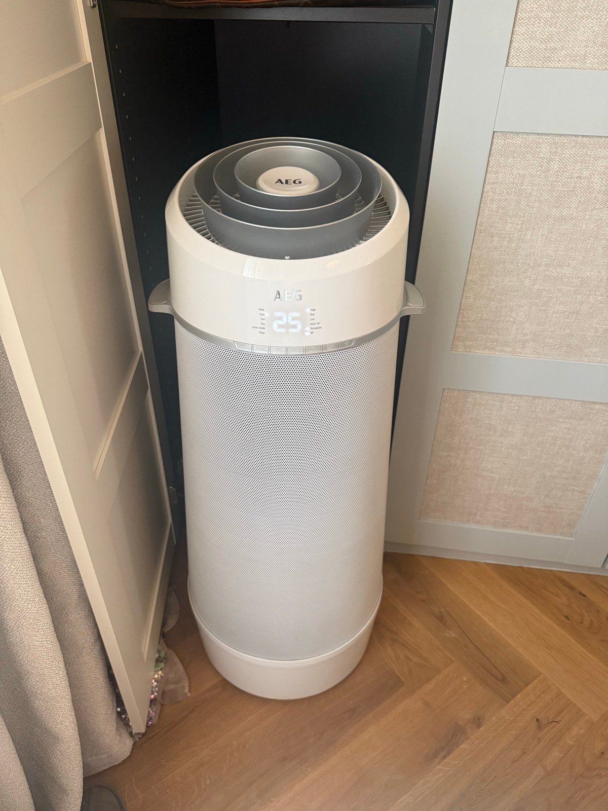 AEG PX71-265WT Mobiele Airco / airconditioning, Ophalen, Koelen en Ontvochtigen, Timer, Minder dan 60 m³