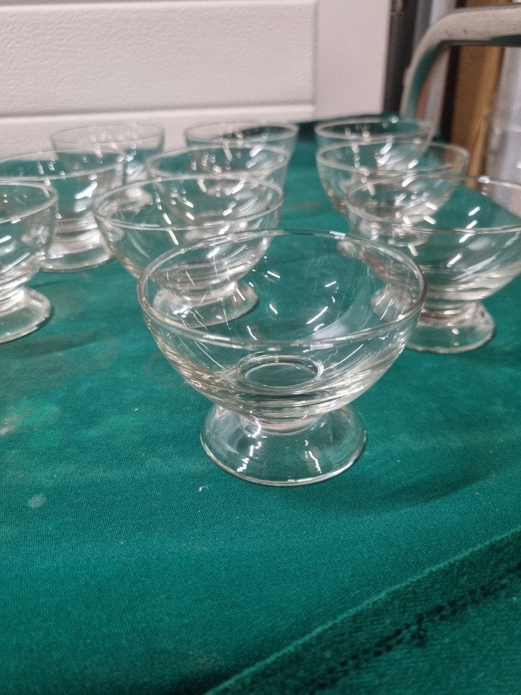 dessertschaaltjes vintage 10 stuks, Ophalen of Verzenden, 'T Olde Gre-j, Info@toldegrej.nl, Endepoelstraat 20f Didam