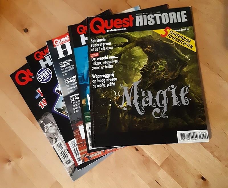 Quest Historie. Braintainment. 3 exempl. Zo goed als nieuw., Verzenden, Zo goed als nieuw, Overige typen