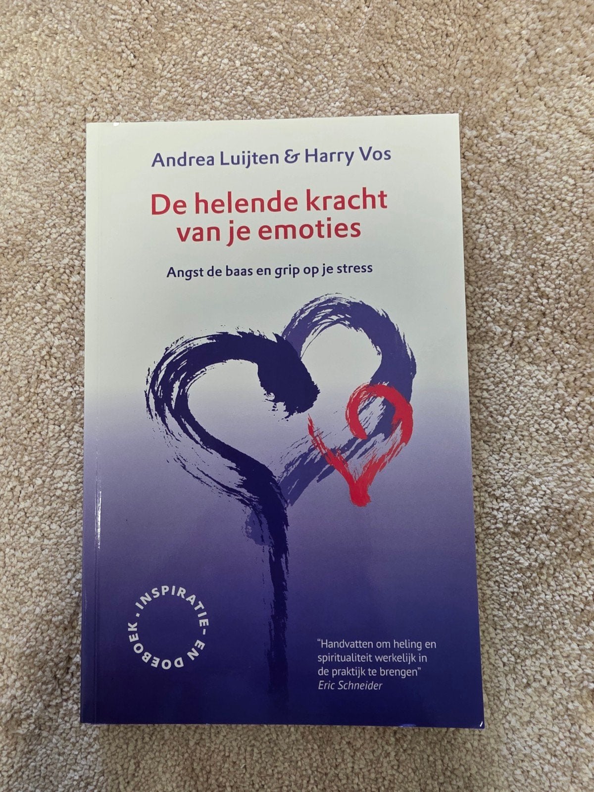 De helende kracht van je emoties  Andrea Luijten & Harry Vos, Ophalen of Verzenden