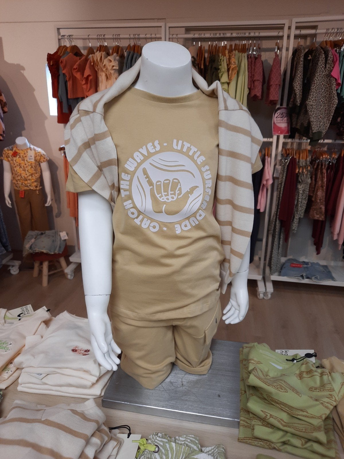 Torso's en etalagepoppen voor kinderkleding, Ophalen, Gebruikt
