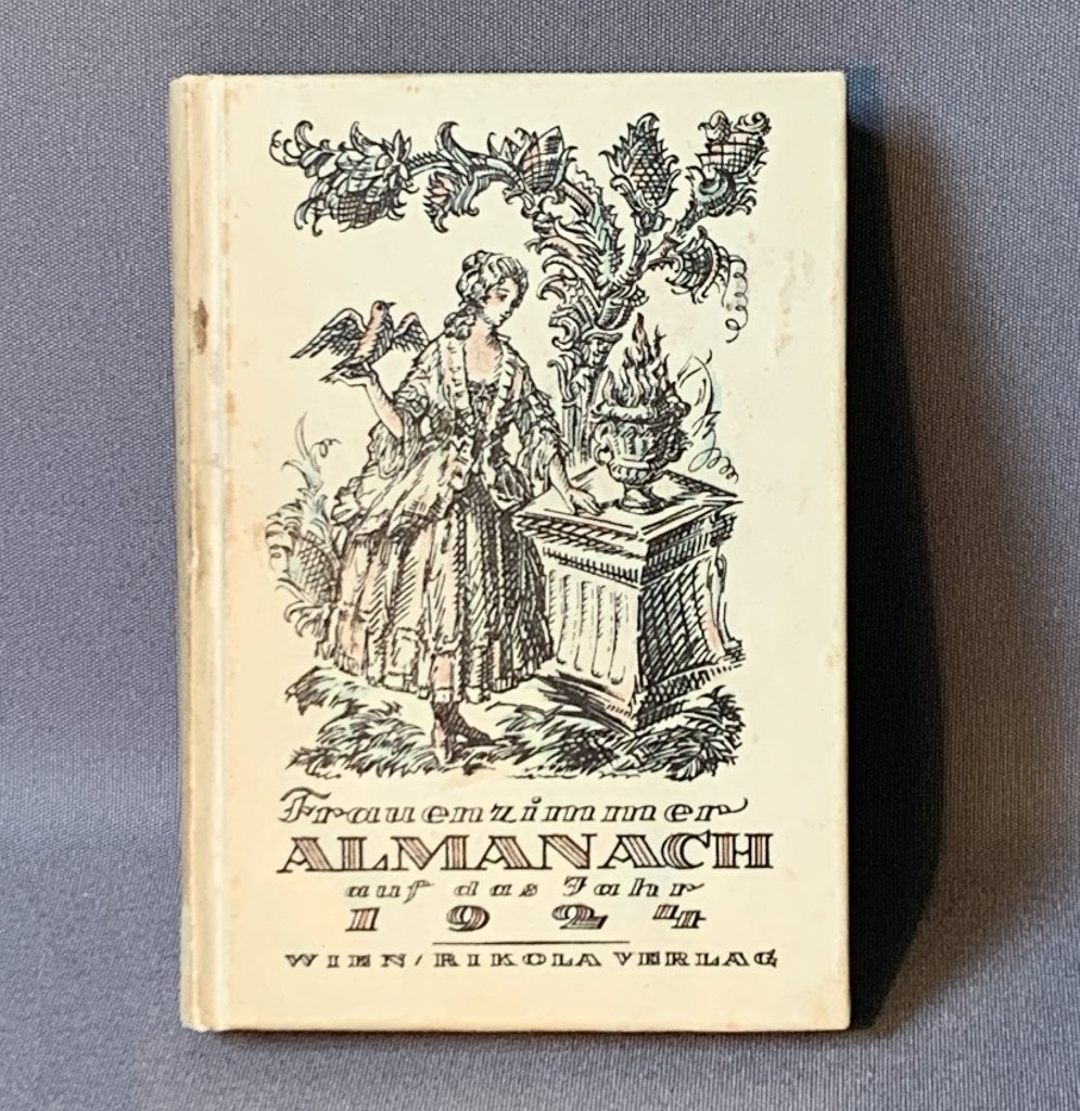 Almanach 1924 Almanak Frauenzimmer, Ophalen of Verzenden, Rikola