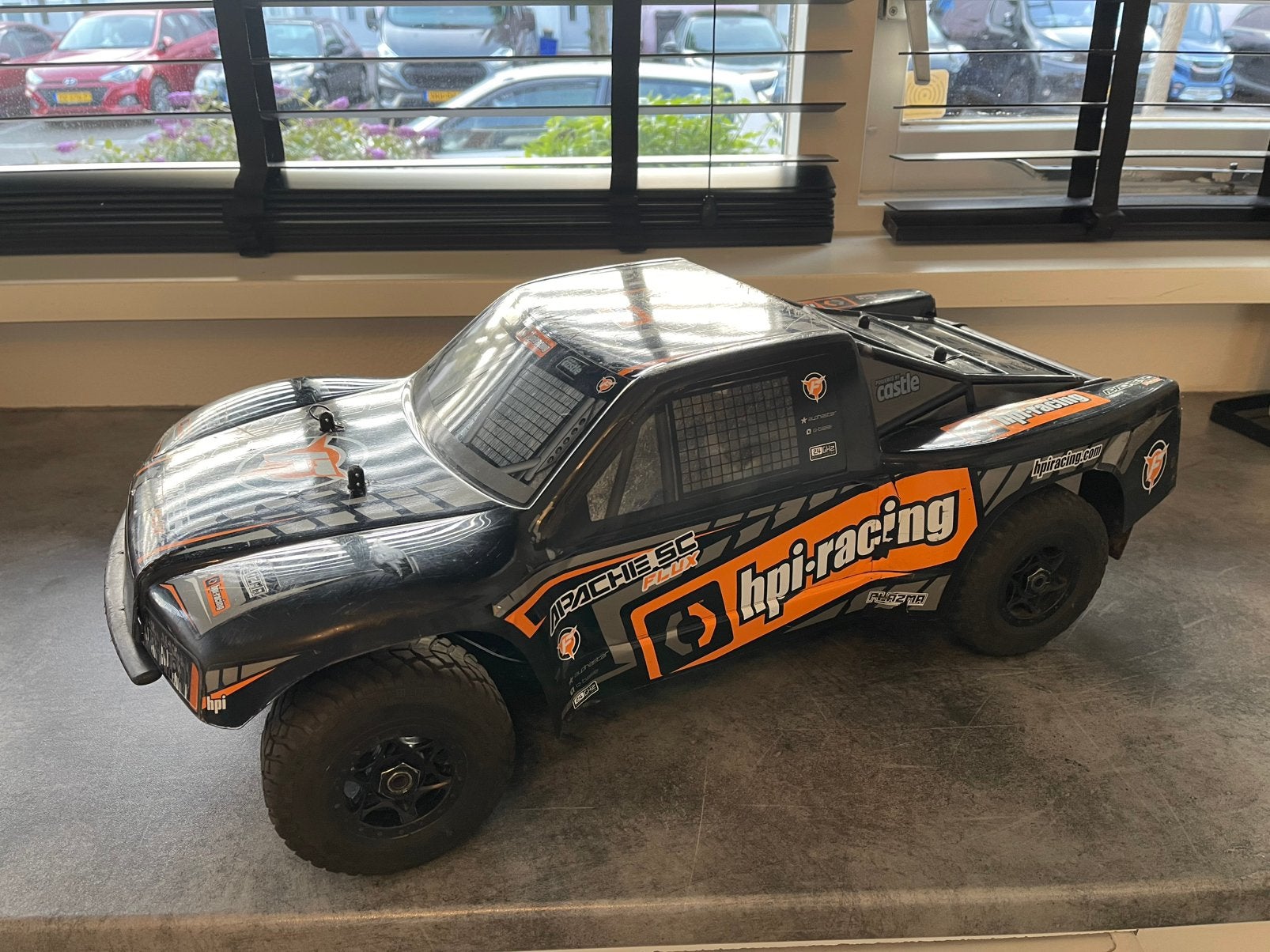 HPI Apache SC Flux 1/8, Gebruikt, Auto offroad, RTR (Ready to Run), Schaal 1:8
