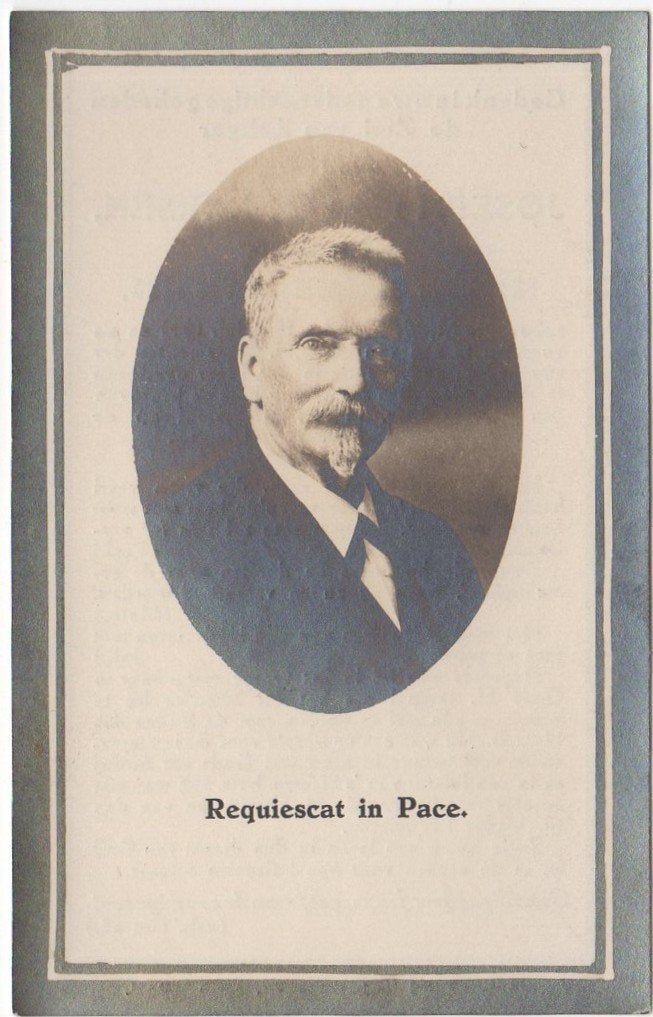 Joseph P. Larsen 1845 Middelburg + 1926 Amsterdam, 81 jaar, Verzenden