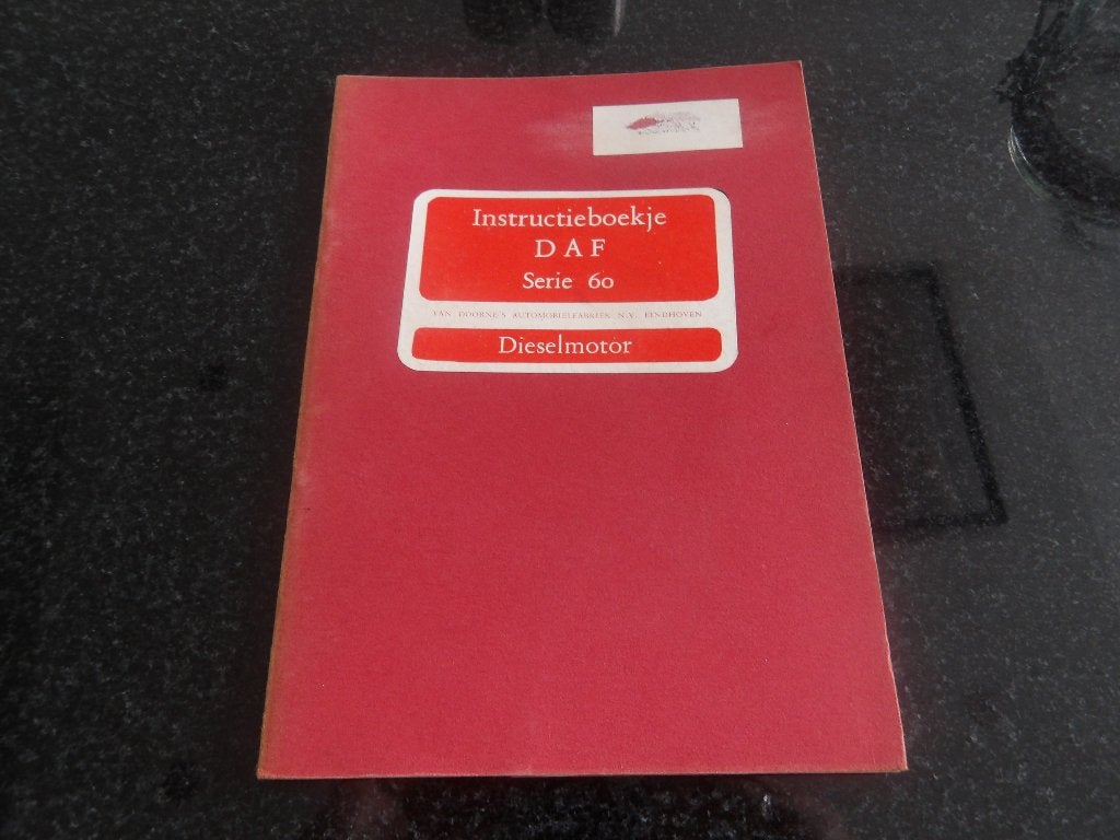 DAF Serie 60 - Instructieboekje NL, Verzenden