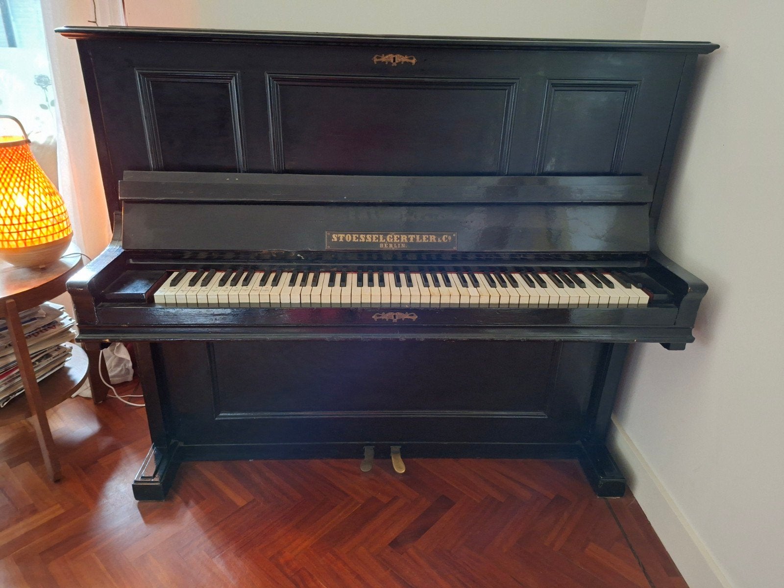 Piano, Ophalen, Gebruikt, Zwart