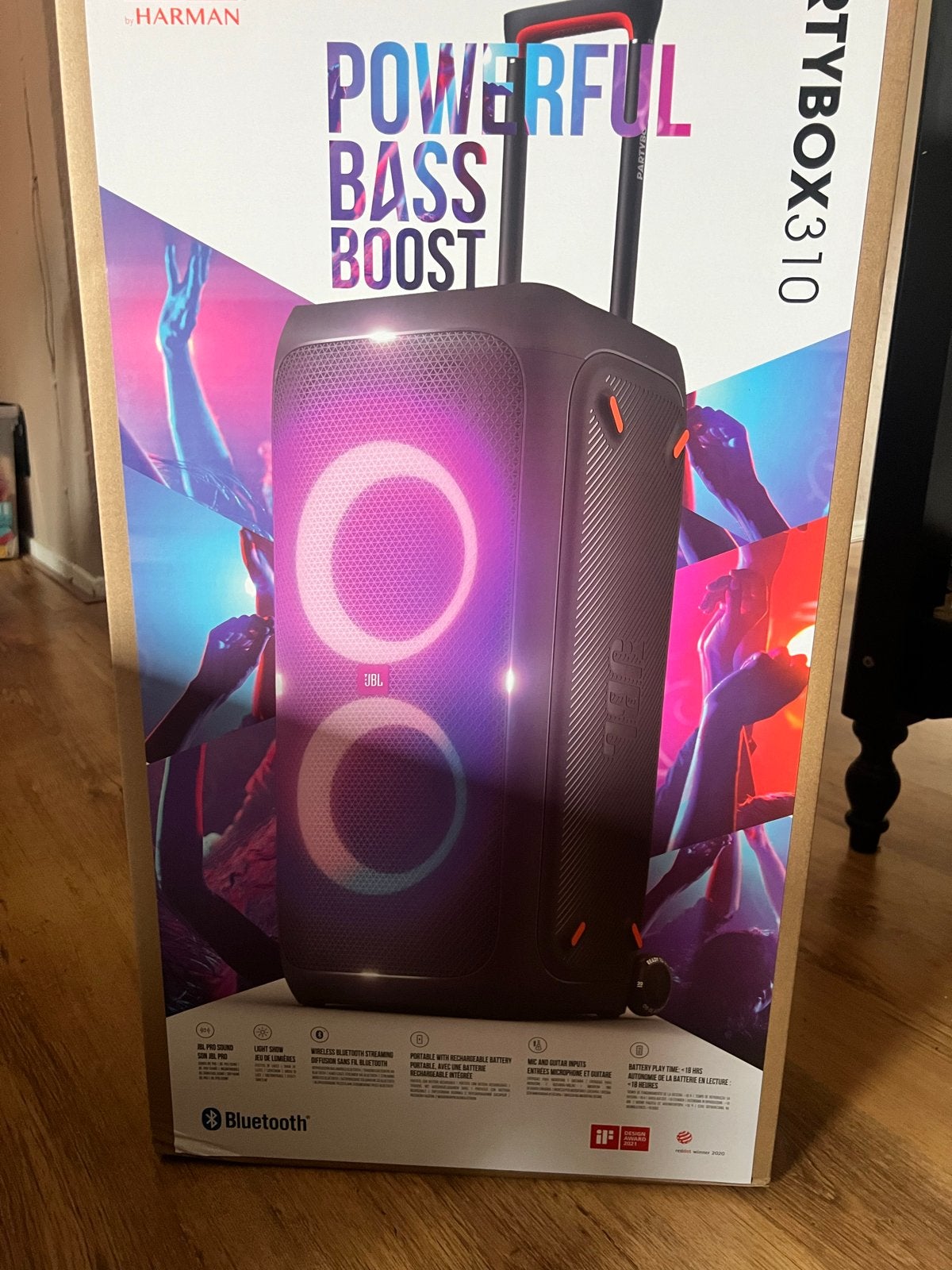Nieuwe JBL Partybox 310 in doos - Ruilen voor PlayStation 5, Audio, Tv en Foto, Luidsprekers, JBL, Party speaker, Nieuw, Bluetooth