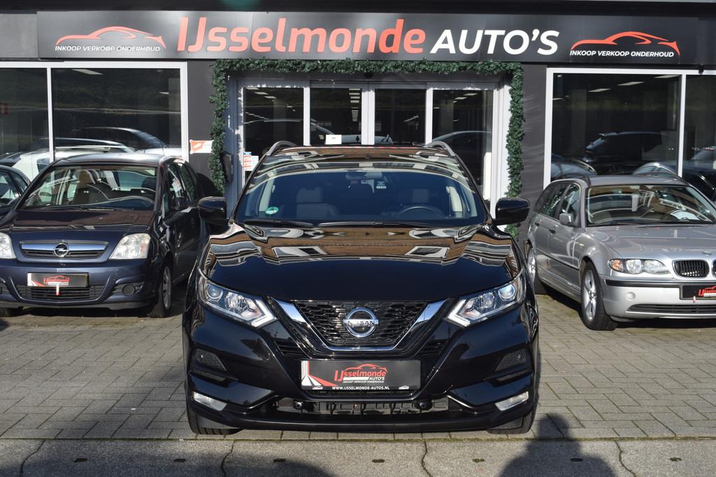 Nissan QASHQAI 1.3 DIG-T Panodak Camera PDC Apple Carplay, Auto's, Nissan, Voorwielaandrijving, Stof, Gebruikt, Parkeersensor