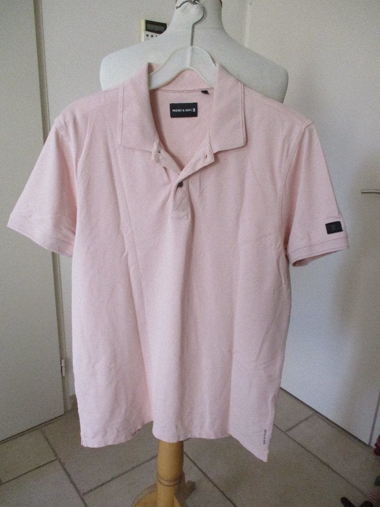 Presly & Sun, size XL NIEUW!, Kleding | Heren, Polo's, Verzenden, Roze, Presly & Sun, Maat 56/58 (XL)