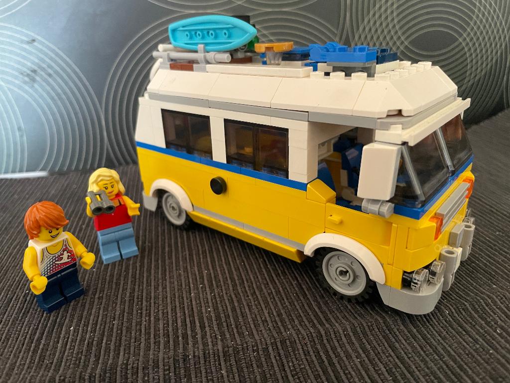 Lego 31079 Sunshine surfer van 3 in 1 (Creator), Lego, Compleet, Ophalen of Verzenden, Zo goed als nieuw