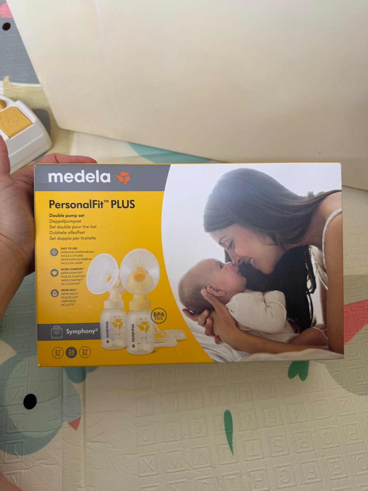 M edela PersonalFit PLUS, dubbel afkolfset voor Symphony, Kinderen en Baby's, Babyvoeding en Toebehoren, Ophalen of Verzenden