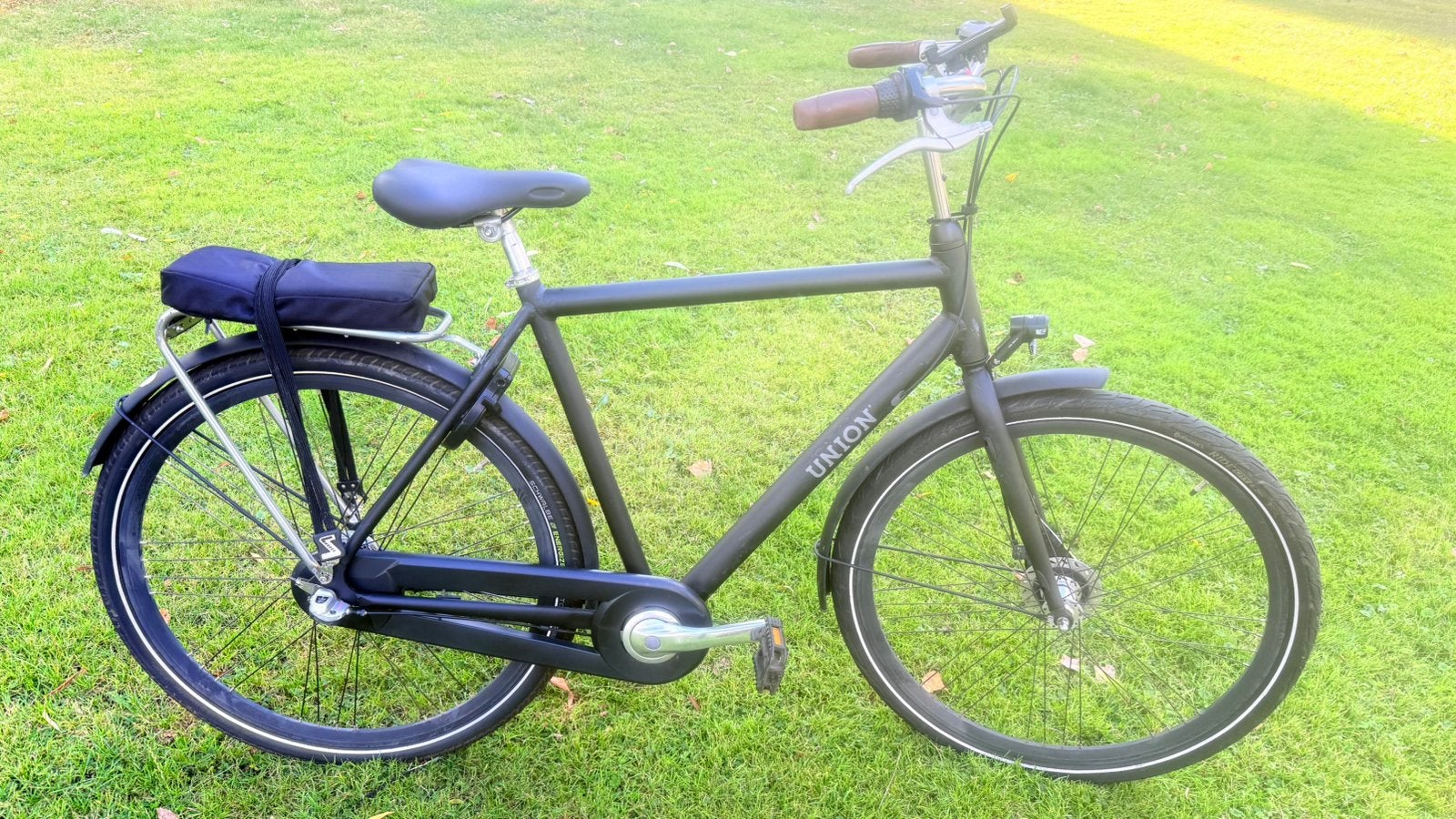 Nette goede stevige herenfiets Union Curb 47cm 3 versnelling, Gebruikt, Versnellingen, 57 tot 61 cm, Trommelrem