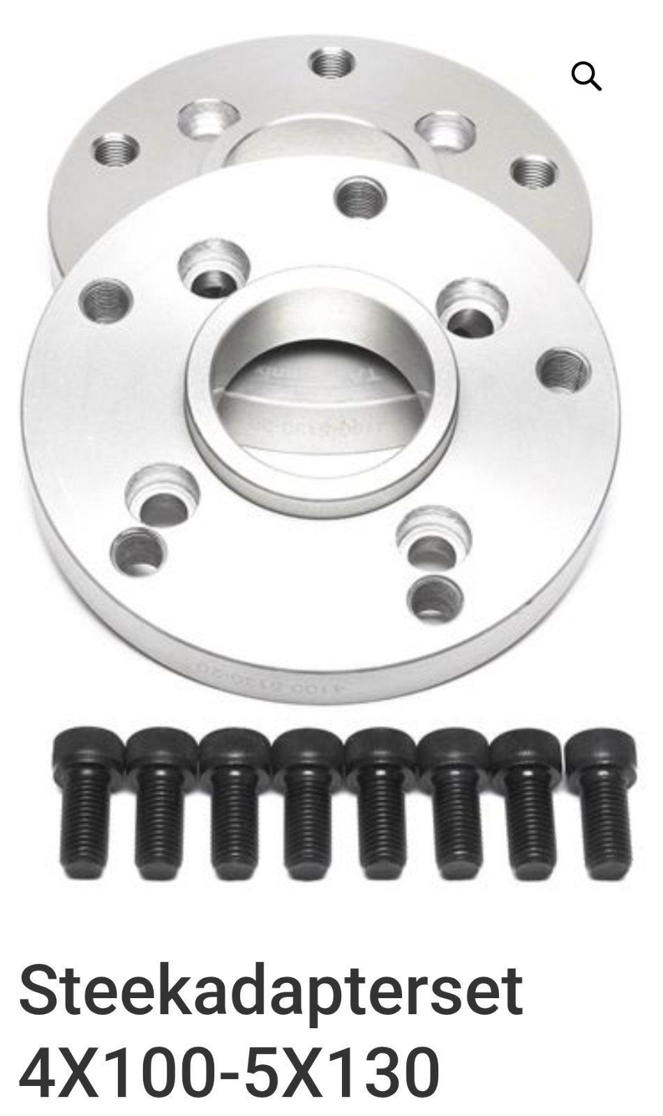 GEZOCHT Steekadapters 4x100 5x130, Ophalen, Porsche