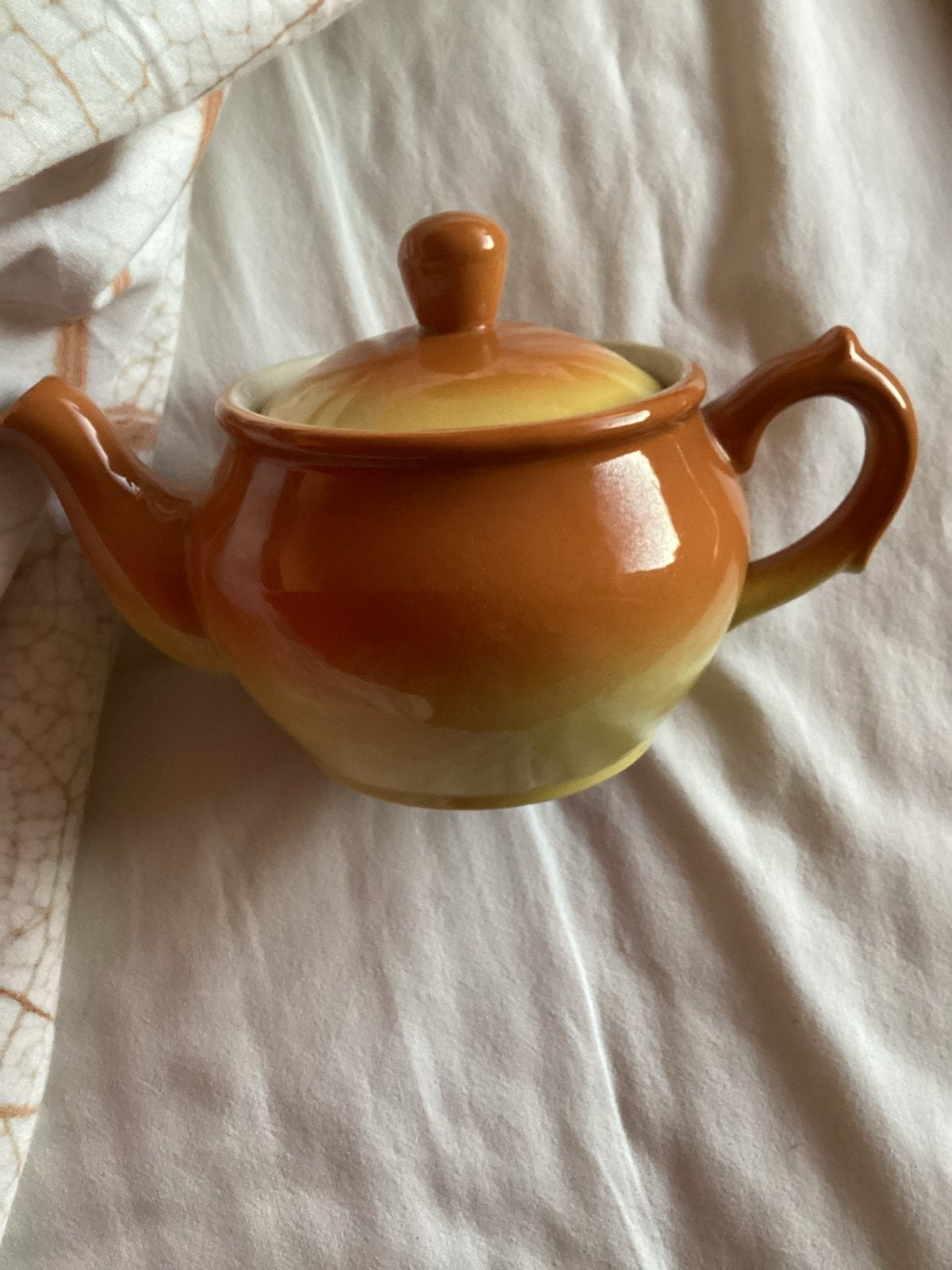 Vintage Petrus Regout & Co Maastricht Parafeu Theepot, Overige merken, Vintage, Ophalen of Verzenden, Zo goed als nieuw