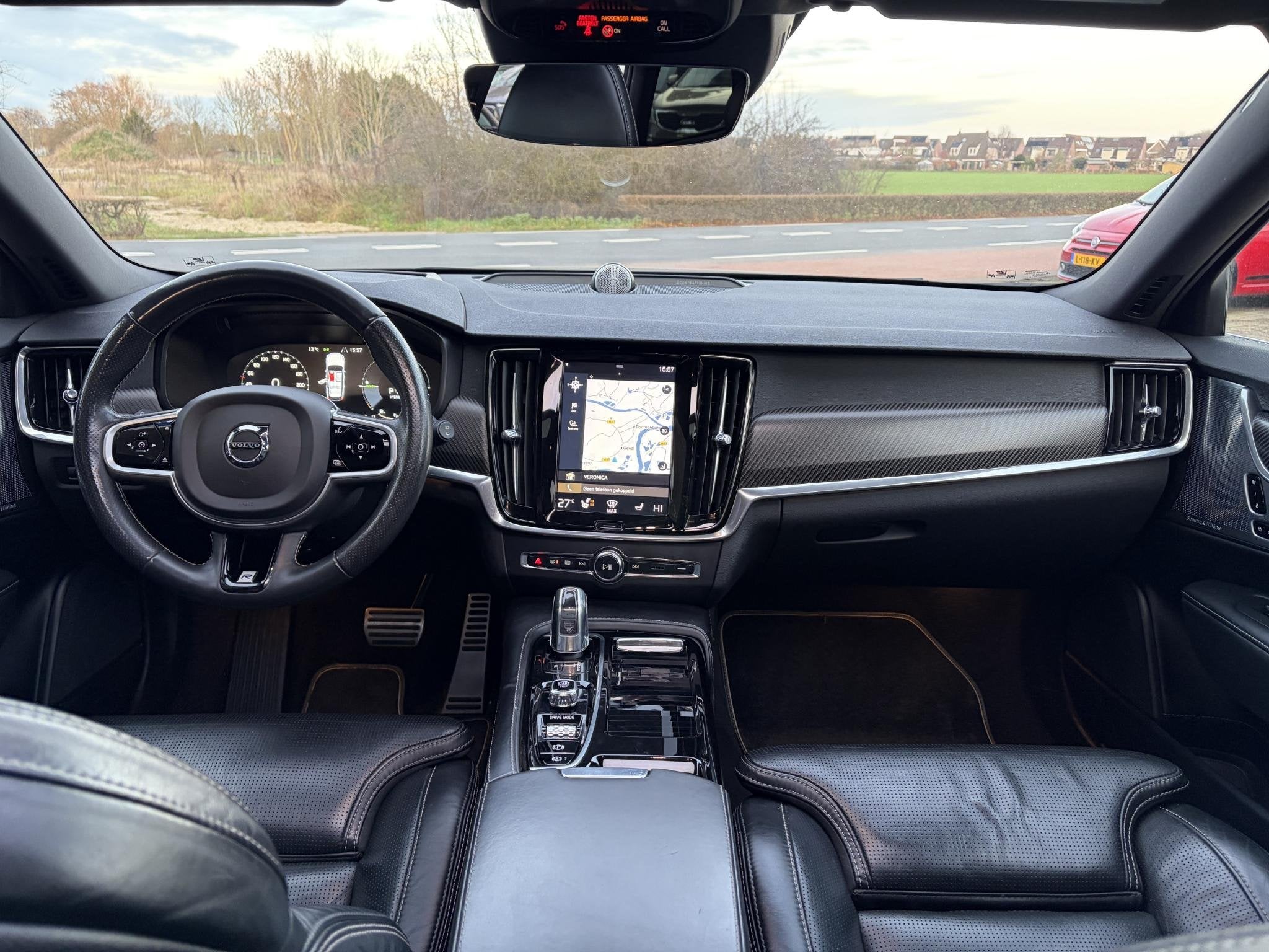 Volvo V90 2.0 T8 AWD R-Design VOL DEALER ONDERHOUDEN..PANO |, Auto's, Automaat, 12 maanden, Euro 6, 4 cilinders