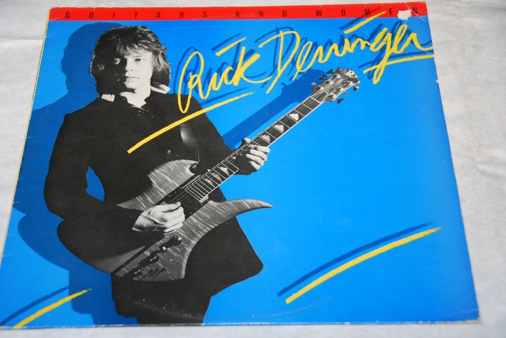 Rick Derringer – Guitars And Women LP Vinyl, Gebruikt, 12 inch, Poprock, Fotohoes
