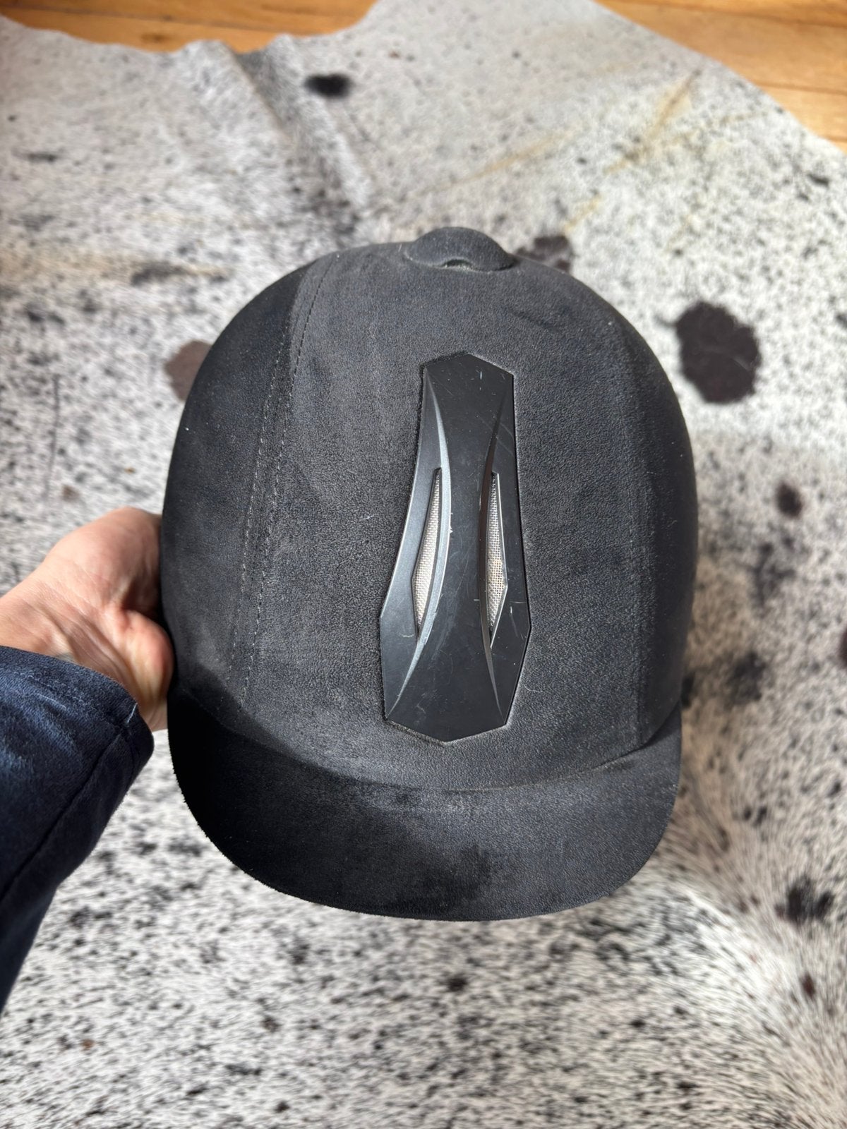 Cap maat 54-56, Dieren en Toebehoren, Paardrijcap, Ophalen, Gebruikt, Harry's Horse