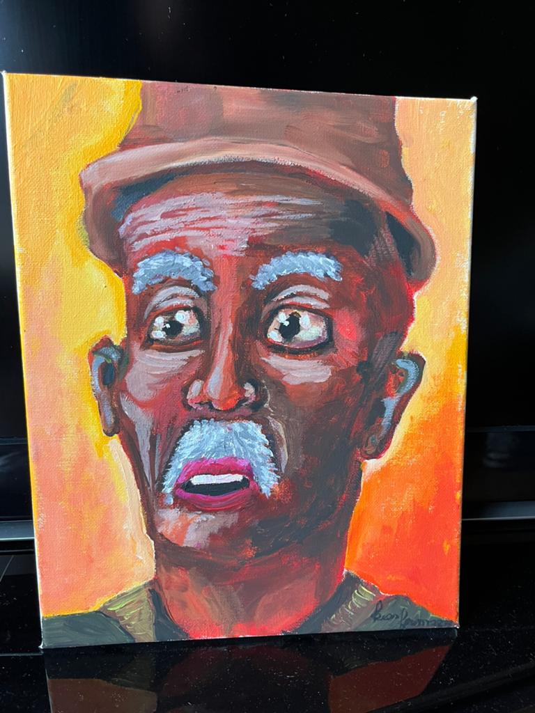 Schilderij getekend door Kees, Antiek en Kunst, Kunst | Schilderijen | Modern, Ophalen