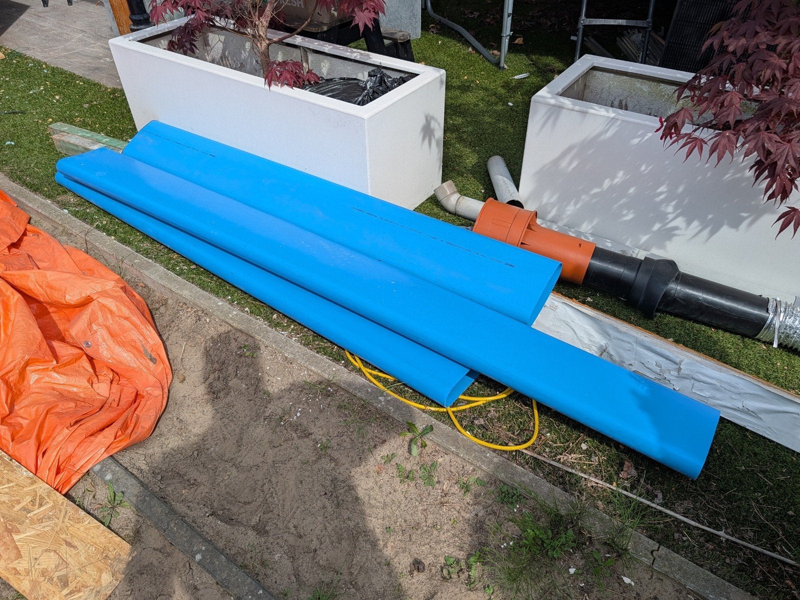 Wavin Ventiza 235x80, Ophalen, Pvc, Nieuw, 80 mm of meer