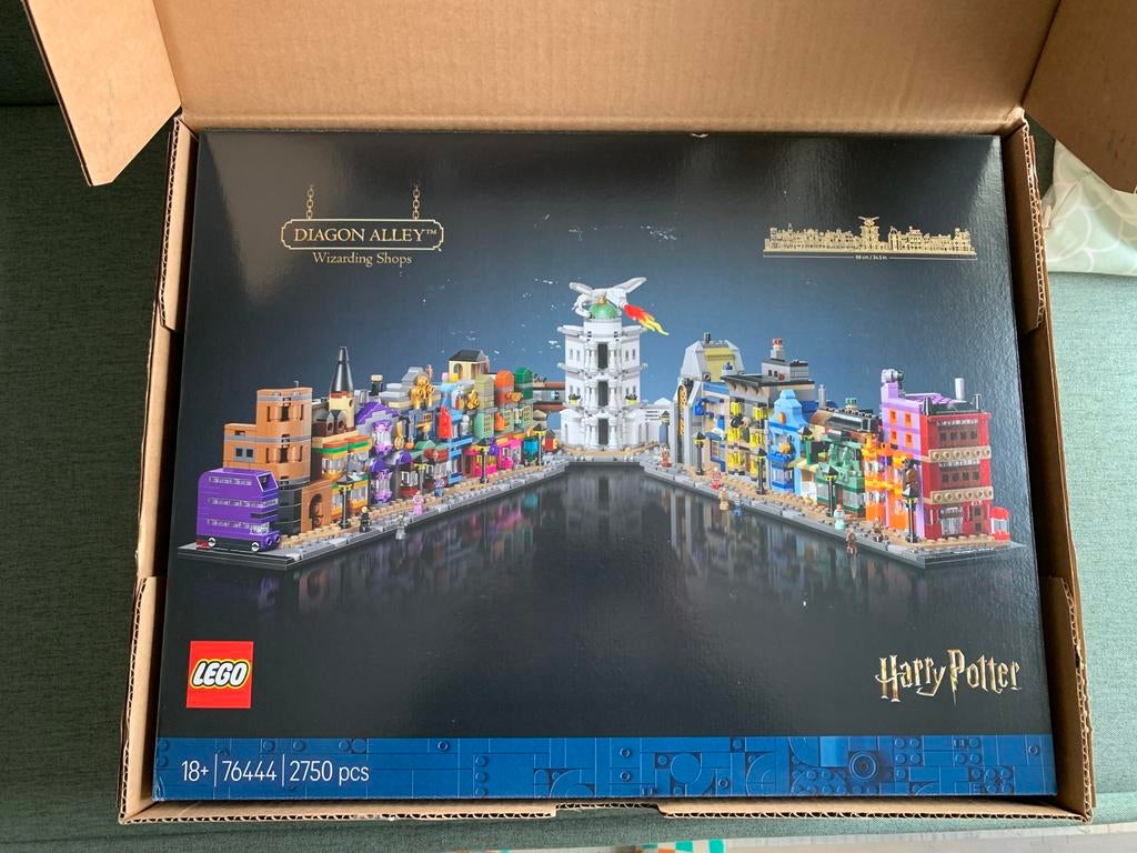 Lego Harry Potter 76444 diagon alley, Kinderen en Baby's, Speelgoed | Duplo en Lego, Ophalen of Verzenden, Nieuw