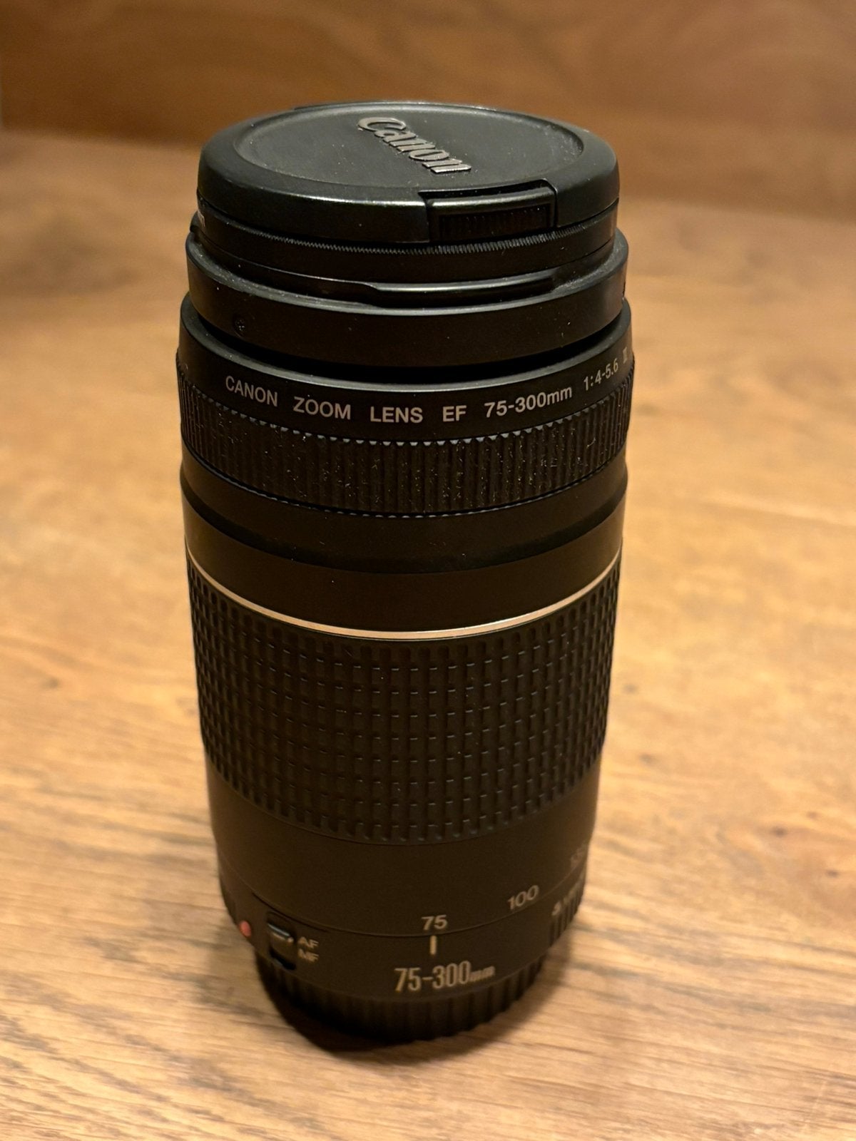 Canon EF 75-300mm lens, Ophalen of Verzenden, Zo goed als nieuw, Telelens