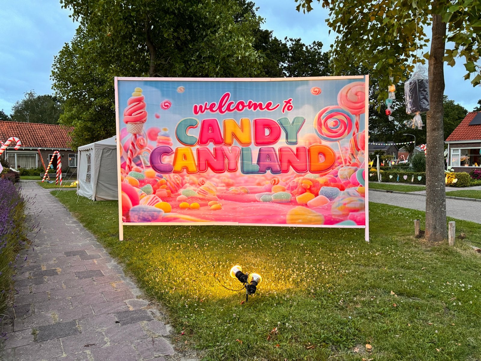 Candy Land Feestversiering en Decoratie, Hobby en Vrije tijd, Feestartikelen, Ophalen, Gebruikt, Versiering, Fantasy