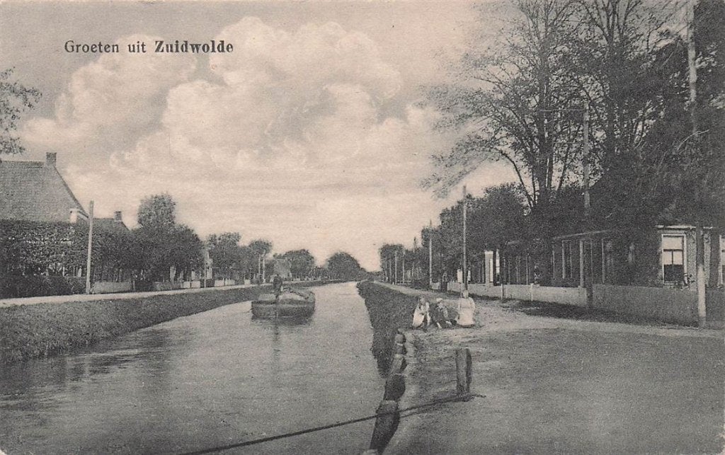 702-394-031 Groeten Uit Zuidwolde, Verzenden, Voor 1920, Groningen