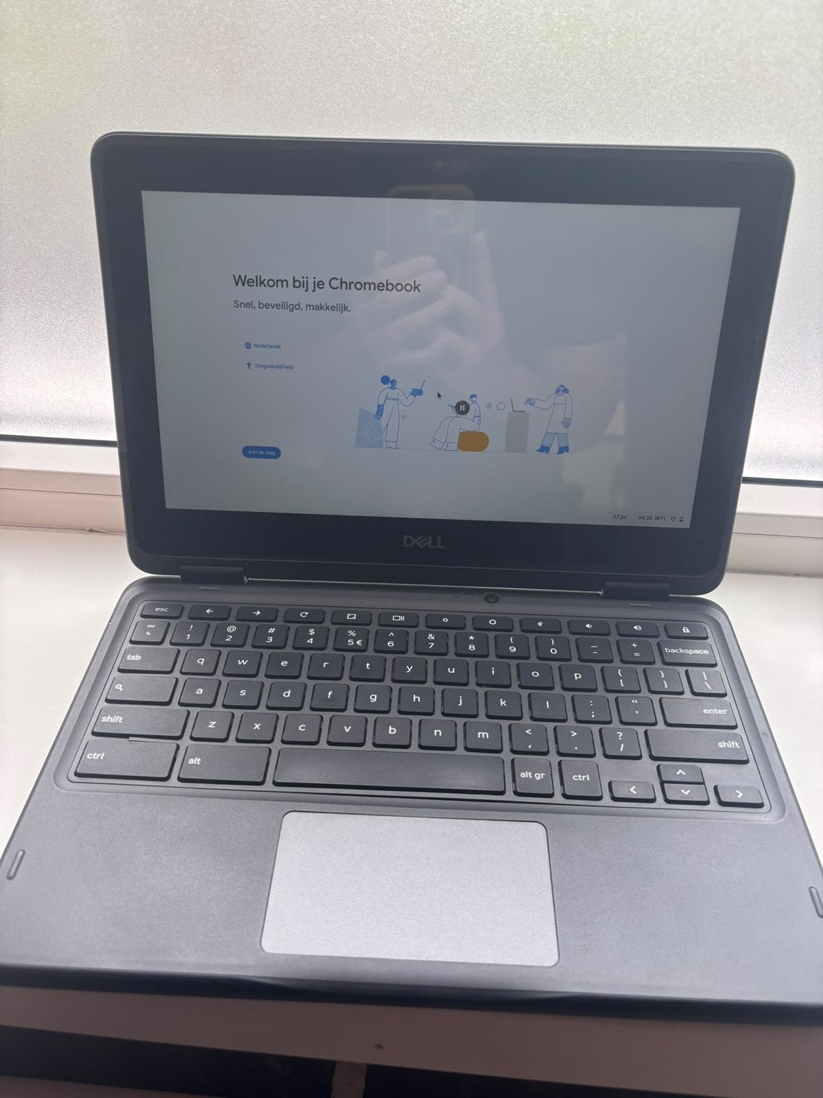 HP Chromebook - Ideaal voor studie en basisgebruik, 4 GB of minder, Qwerty, Ophalen of Verzenden, Zo goed als nieuw