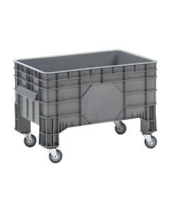 Stevige grote kunstof container/ afval bak op zwenkwielen, Ophalen, Gebruikt, 100 cm of meer, 60 cm of meer