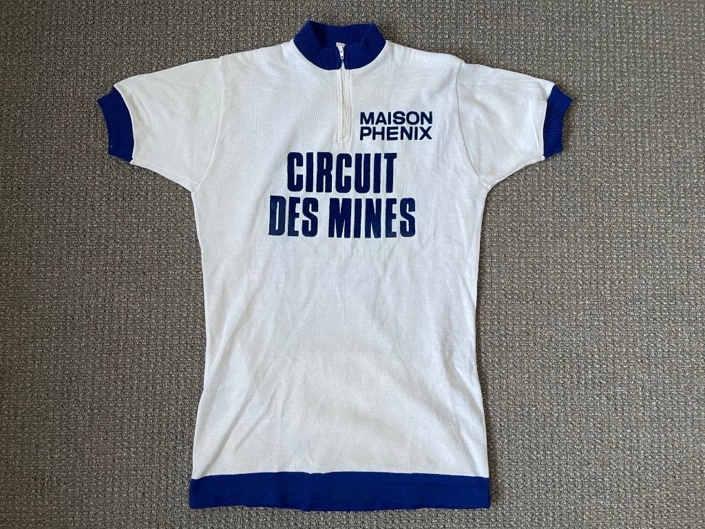 vintage leiderstrui Circuit des Mines 1978 van Ger Mak, Fietsen en Brommers, Verzenden, Bovenkleding