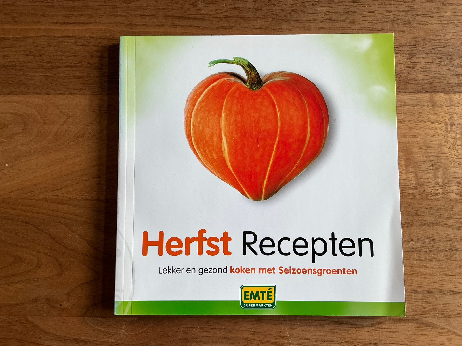 Emté Herfst recepten  - koken met seizoensgroenten, Ophalen of Verzenden, Zo goed als nieuw, Nederland en België, Gezond koken