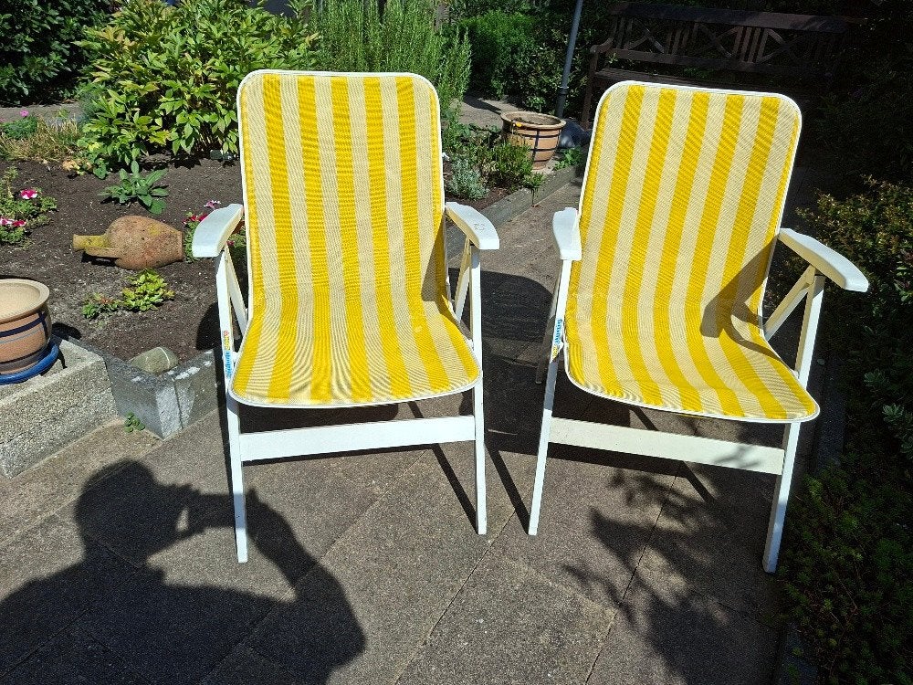 kampeerstoelen, Ophalen of Verzenden, Gebruikt