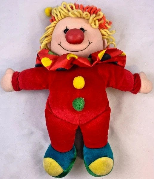 Commonwealth Jesty Clown knuffel Piepende Buik vintage 1990, Coolsingel 104, 3011 AG Rotterdam, Netherlands, Overige merken, Met geluid